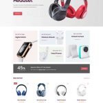 Website shop tai nghe - W016