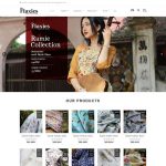 Website shop quần áo online - W002