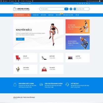 Website Shop tổng hợp - W011